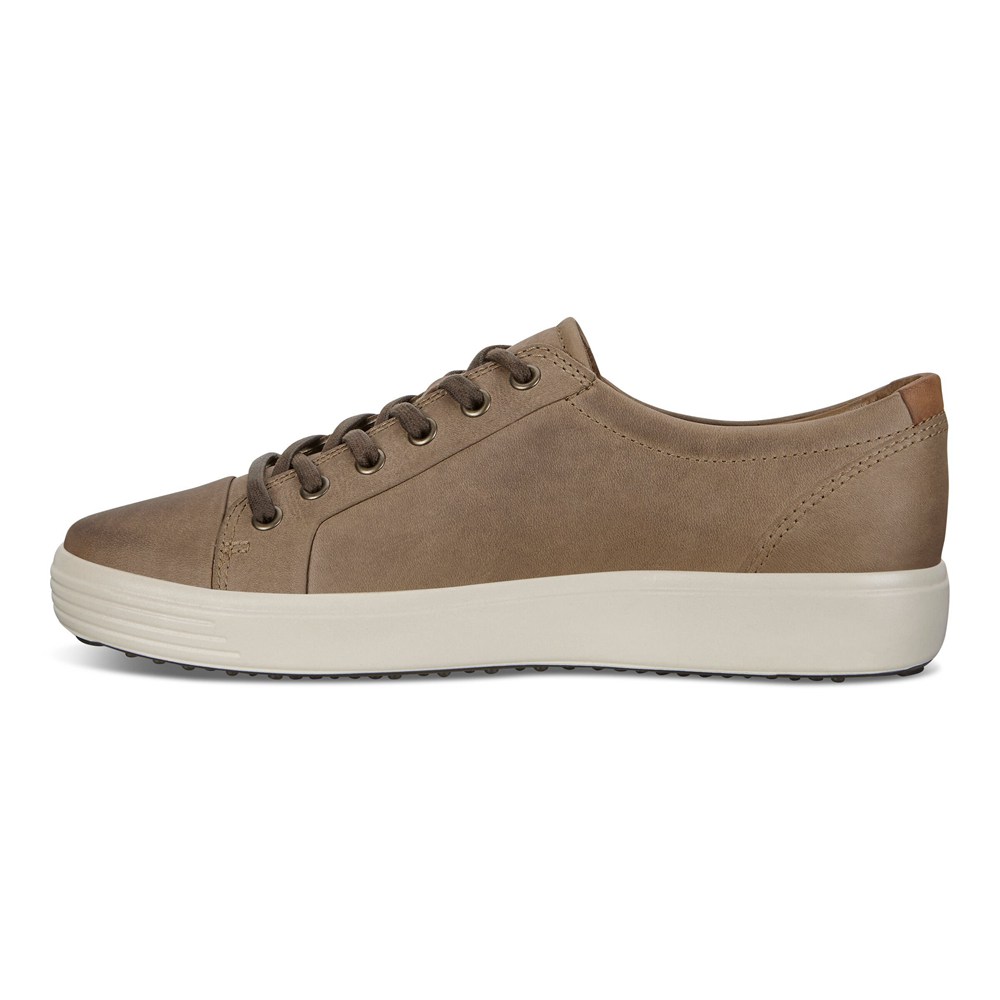 ECCO Mens Sneakers Brown - Soft 7S - EAX-167245